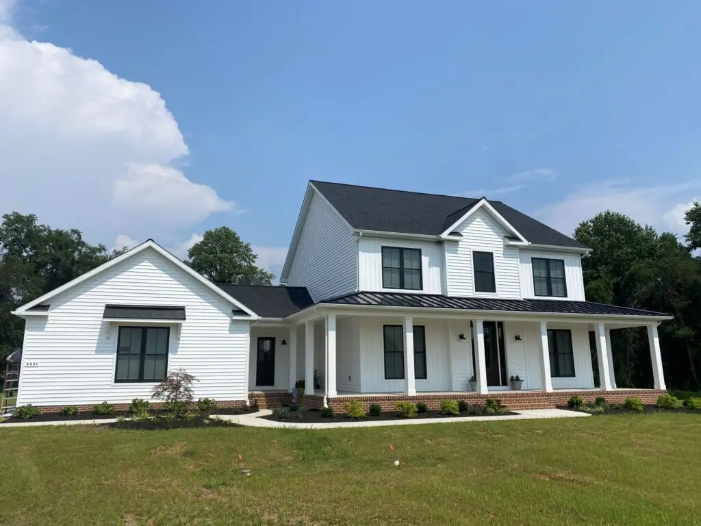 Custom Built Modern Farmhouse in Harford County Maryland