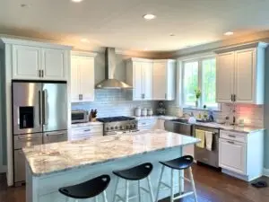 Custom Farm Style Kitchen with Haas Cabinets